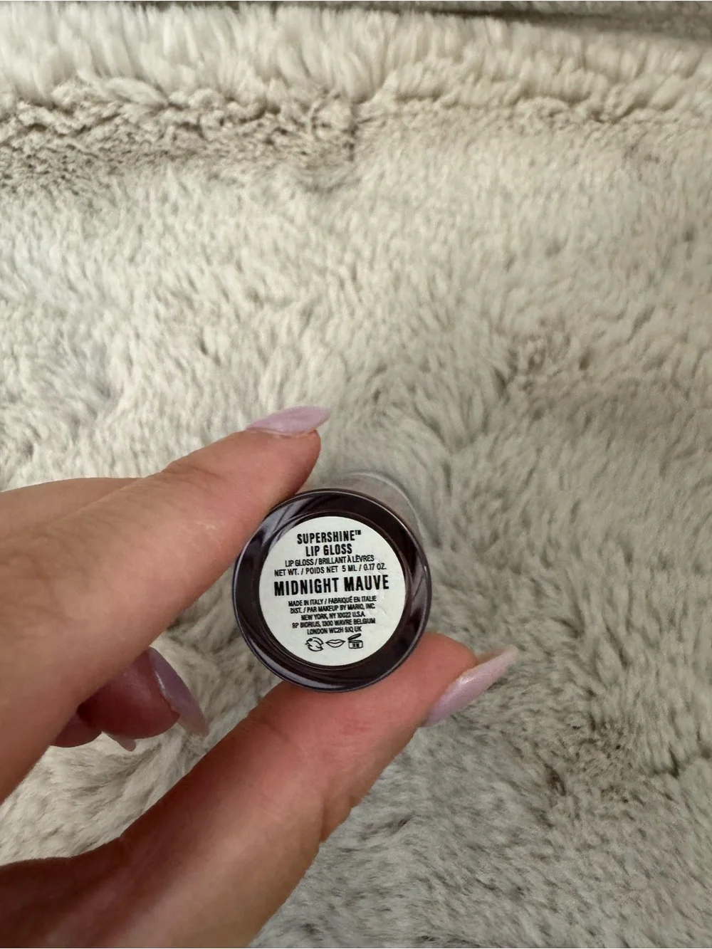 Makeup By Mario Hydrating SuperShine Lip Gloss — Midnight Mauve
